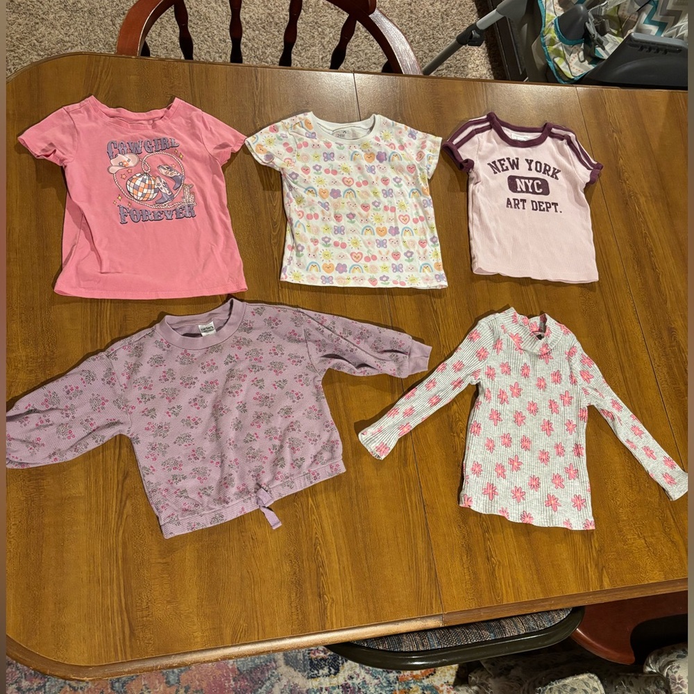 Carter's Lavender Floral Baby Top
